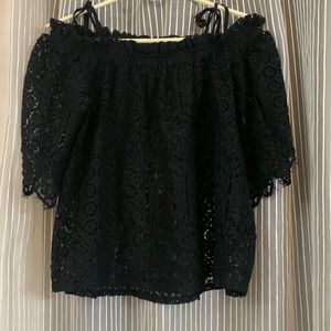Black Lace Top